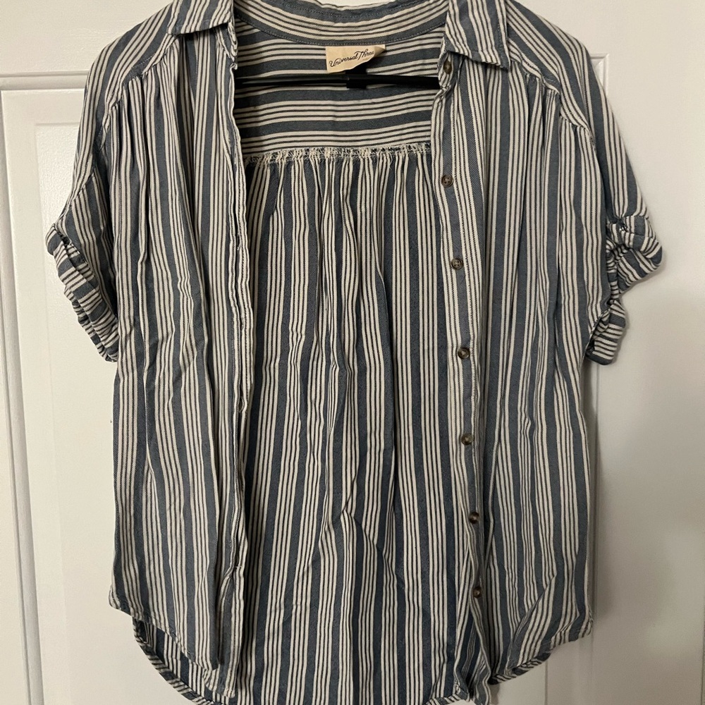 Universal Thread Striped Shirt